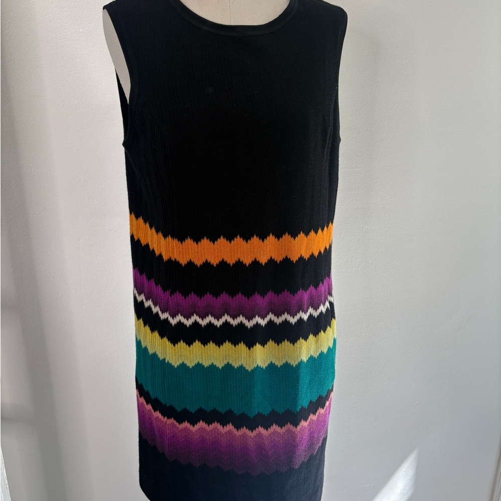 Missoni, new and NOT TARGET COLLAB Colorful Striped Sleeveless Dress